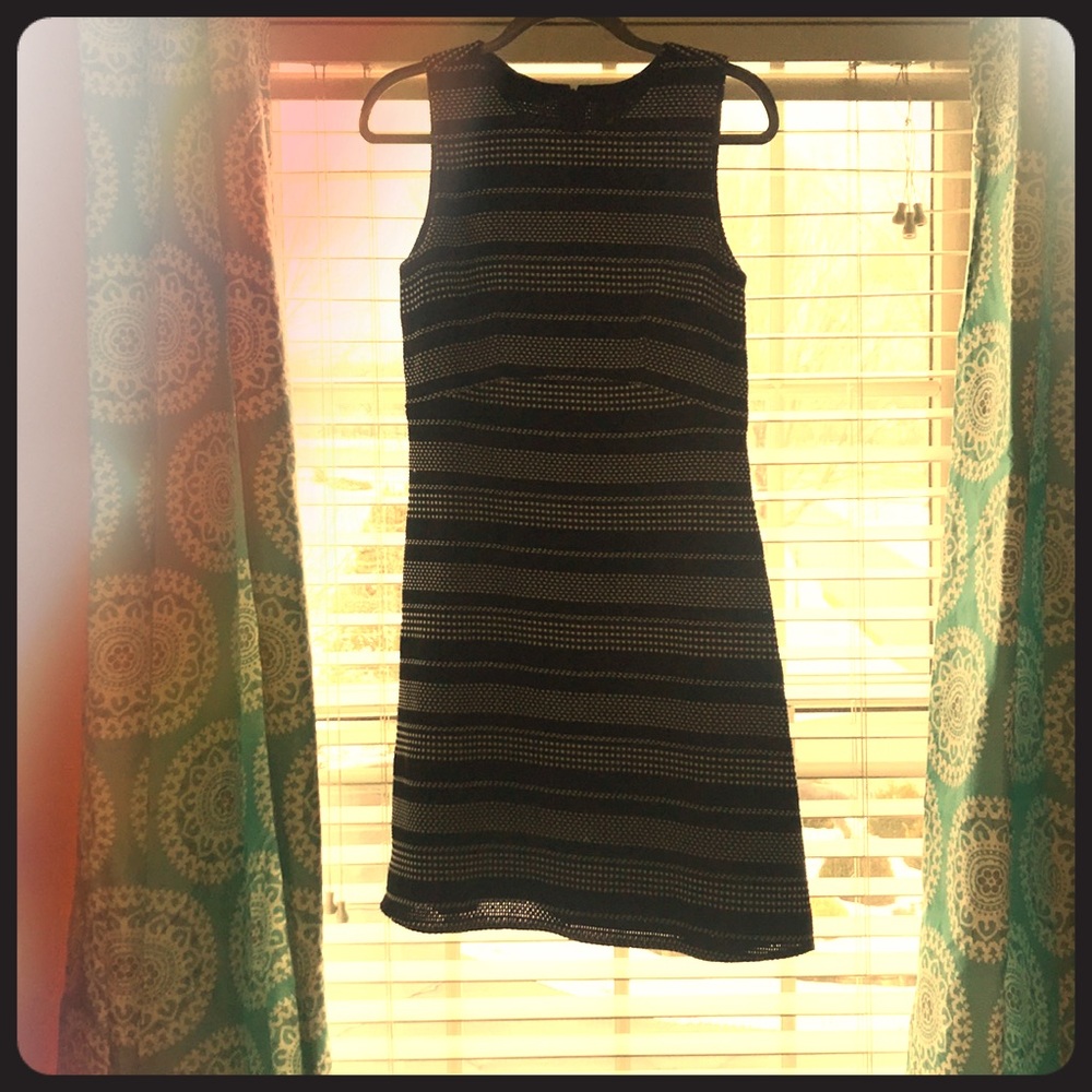 Black and White Ann Taylor Dress